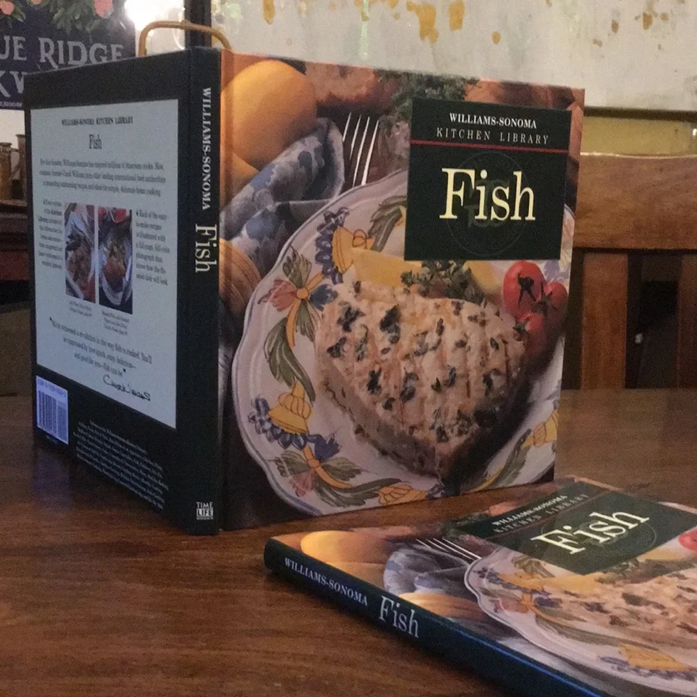 Williams Sonoma Kitchen Library Cookbook Trio Set of 3 - Beef Potatoes Fish